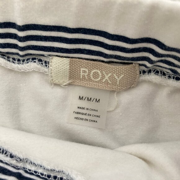 Roxy Ocean Stripe High Low Tulip Midi Skirt Medium - Picture 7 of 9